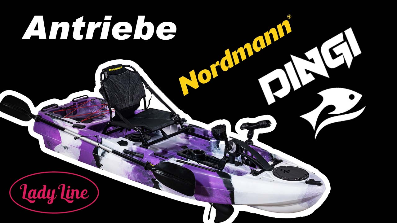 Antriebe und Zubehör für das Nordmann® Thunder Angelkajak