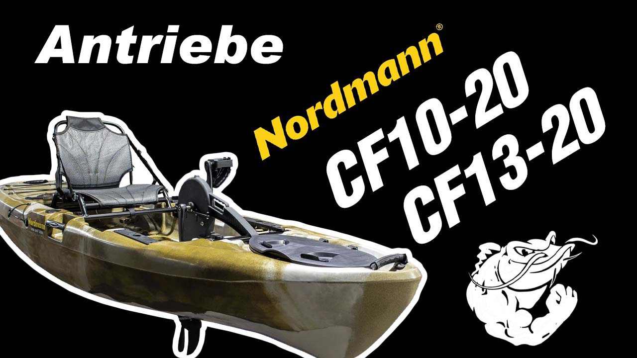 Antriebe und Zubehör für das Nordmann® CF10-20 und CF13-20 Angelkajak