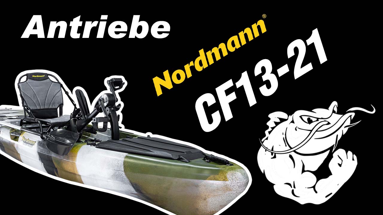 Antriebe und Zubehör für das Nordmann® CF13-21 Angelkajak