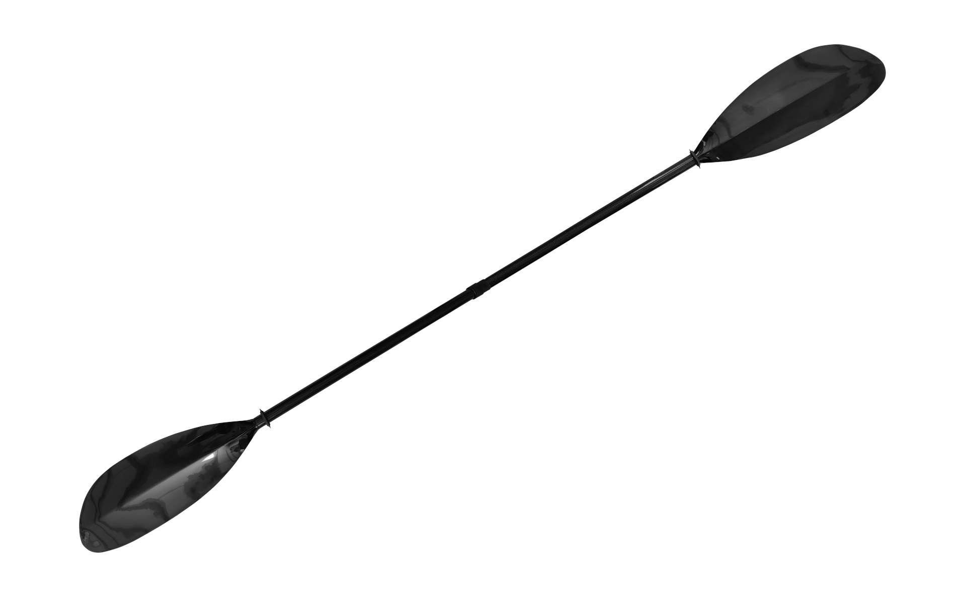 Nordmann® Doppelpaddel Carbon & Fiberglas, stufenlos verstellbar 220 - 230cm