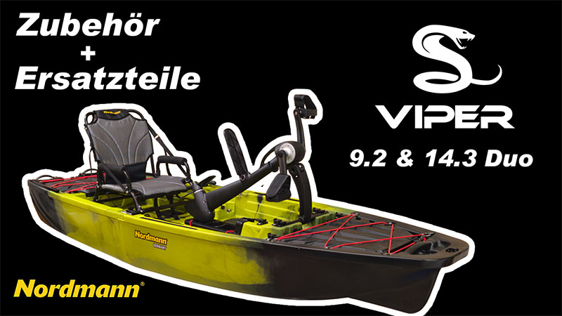 Zubehör für das Nordmann® Viper 9.2 und 14.3 Duo Angelkajak