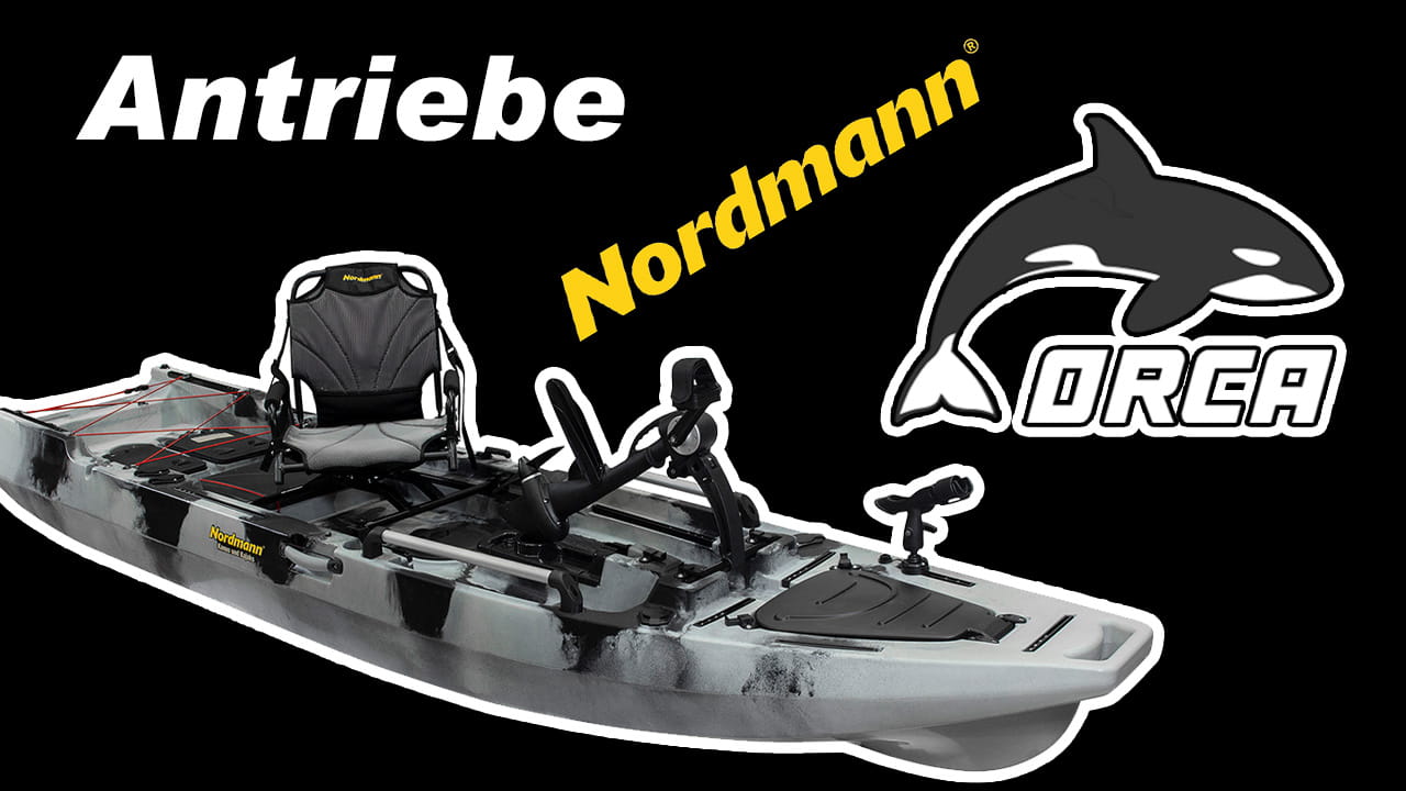 Antriebe und Zubehör für das Nordmann® Orca 12.5 und 10.8 Angelkajak