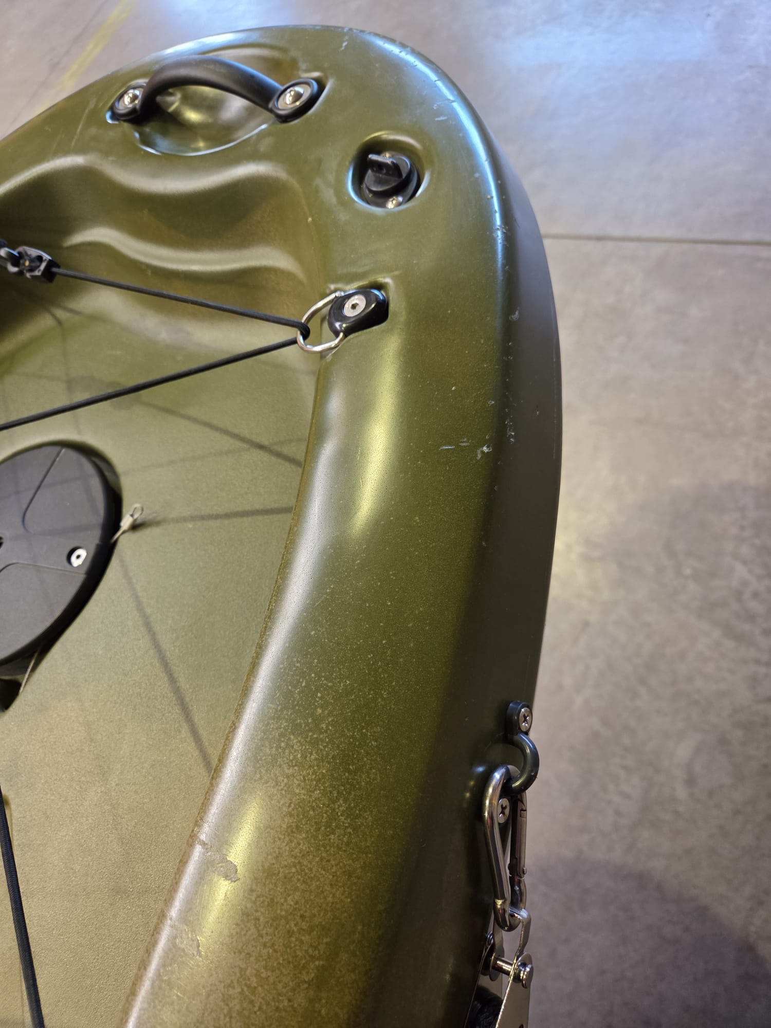 Nordmann® CF13-21 Angelkajak Sit on Top inkl. Zahnstangen-Pedalantrieb | Gebraucht #35