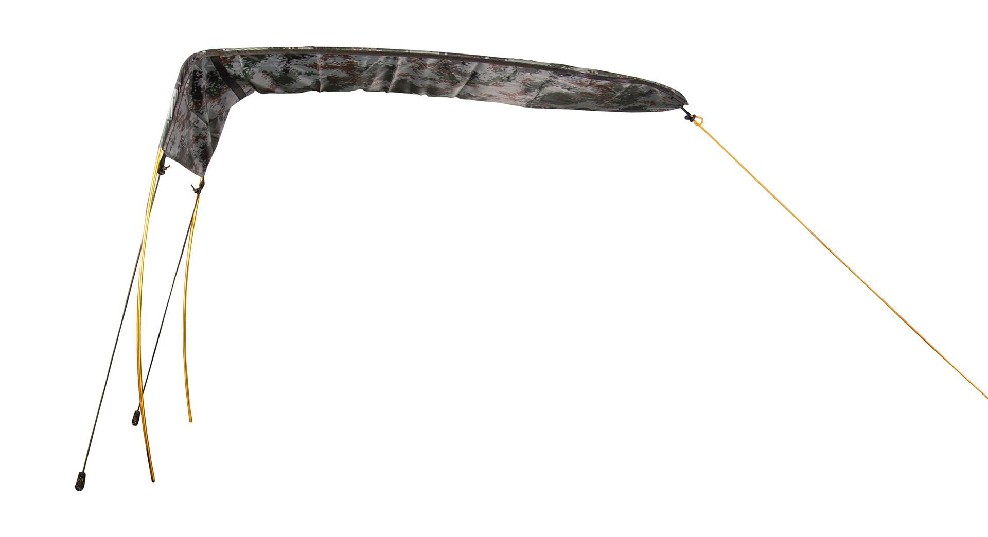 Nordmann® Sonnensegel für Angelkajak | Kajak Bimini Top