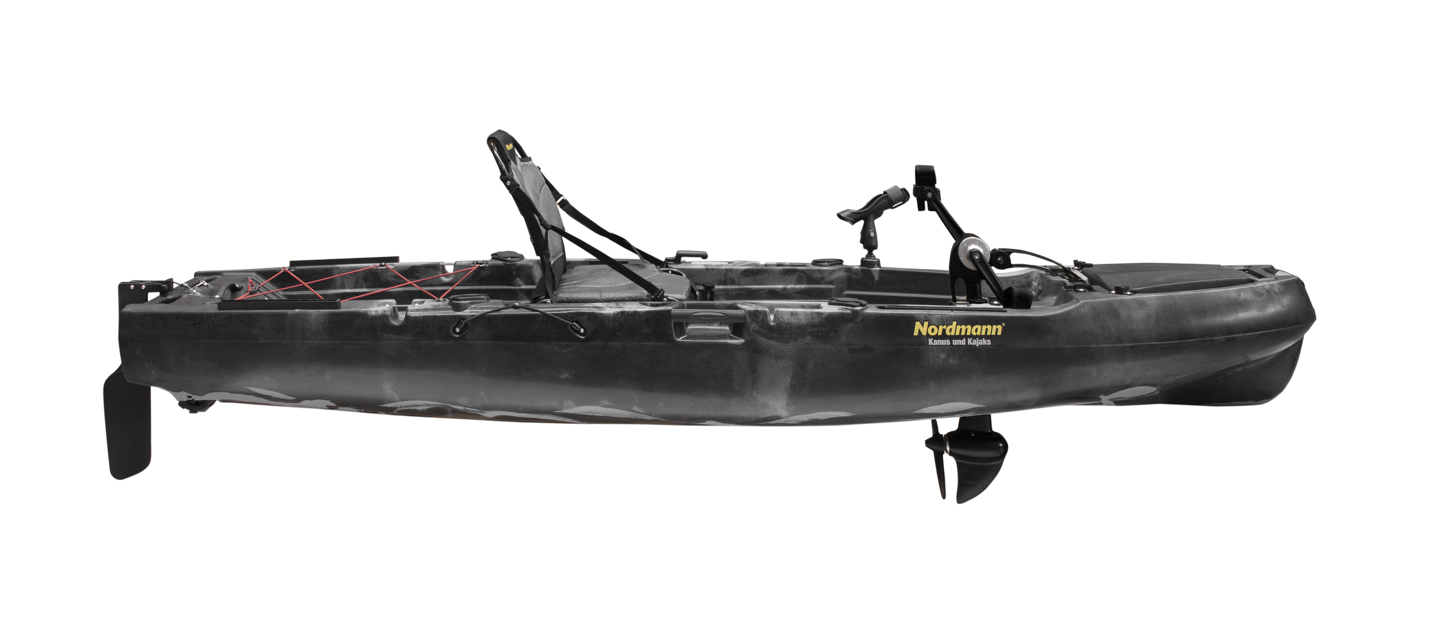 Nordmann® Hunter 10.5 Angelkajak Sit on Top inkl. Zahnstangen-Pedalantrieb